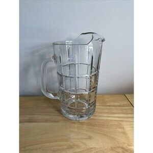 Anchor Hocking Clear Tartan 50 Ounce Pitcher